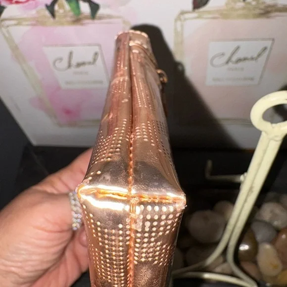 Michael Kors Metallic Rose Wristlet - Picture 5 of 9